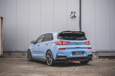 Bakre Splitter för Hyundai I30 N Mk3 Hatchback
