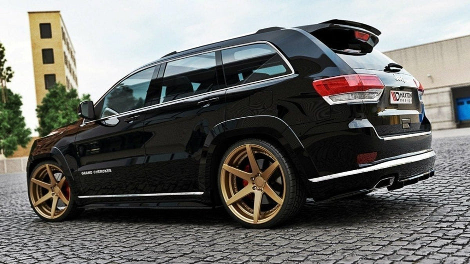 Bakre Splitter för Jeep Grand Cherokee WK2 Summit Facelift (with a vertical bar)