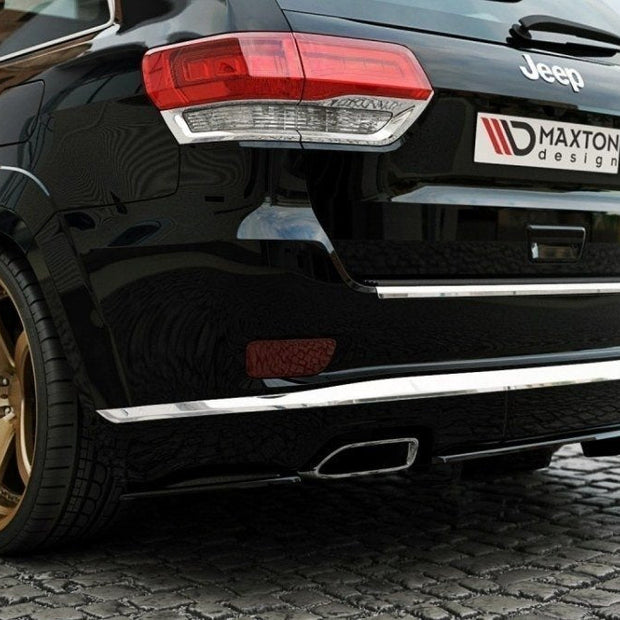 Bakre Splitter för Jeep Grand Cherokee WK2 Summit Facelift (with a vertical bar)