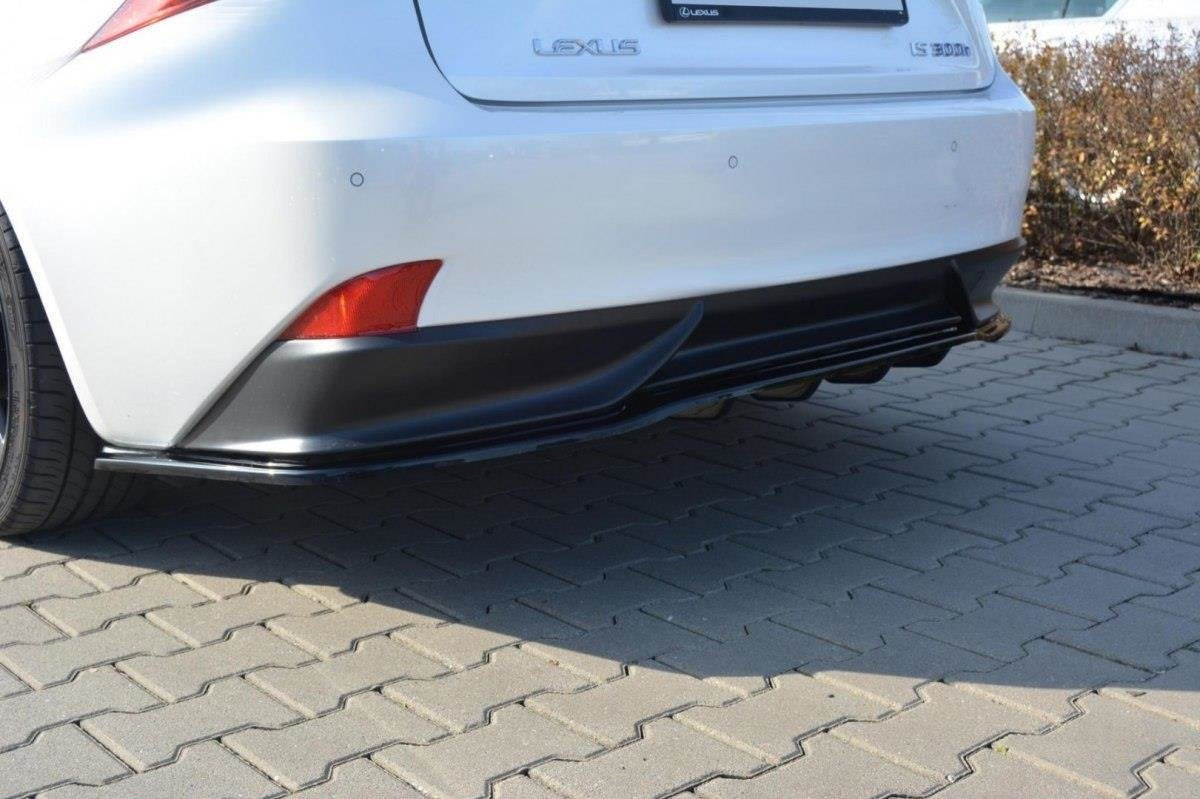 Bakre Splitter för Lexus IS Mk3 H (with vertical bars)