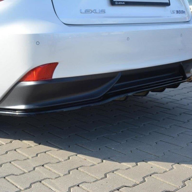Bakre Splitter för Lexus IS Mk3 H (with vertical bars)