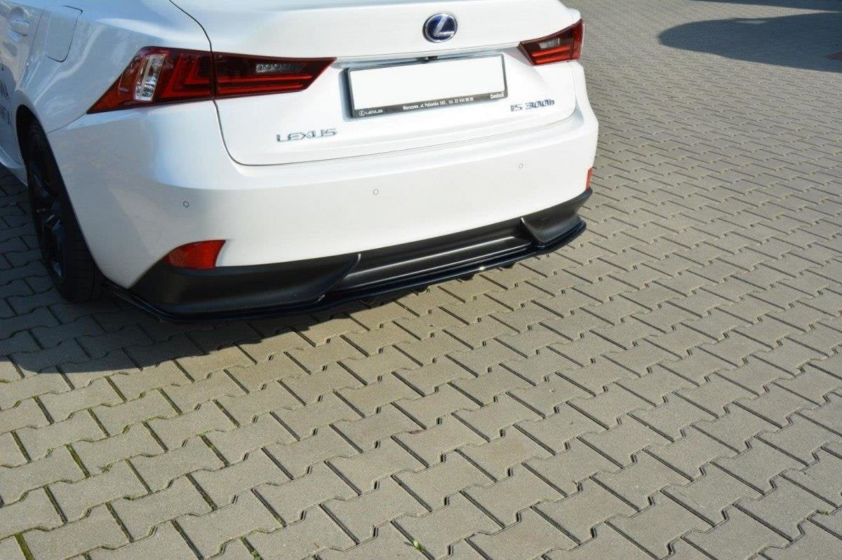 Bakre Splitter för Lexus IS Mk3 H (with vertical bars)
