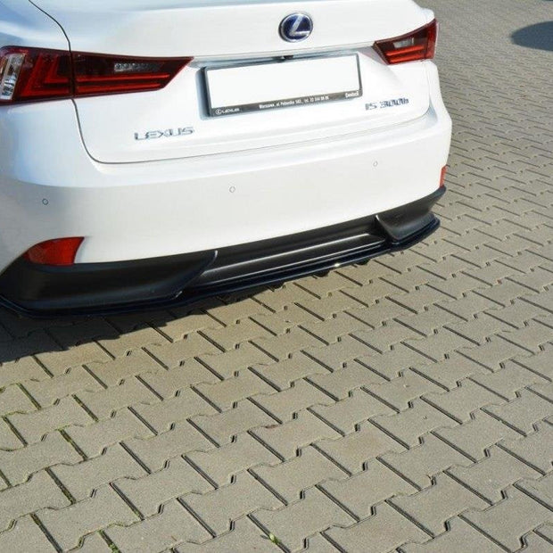 Bakre Splitter för Lexus IS Mk3 H (with vertical bars)