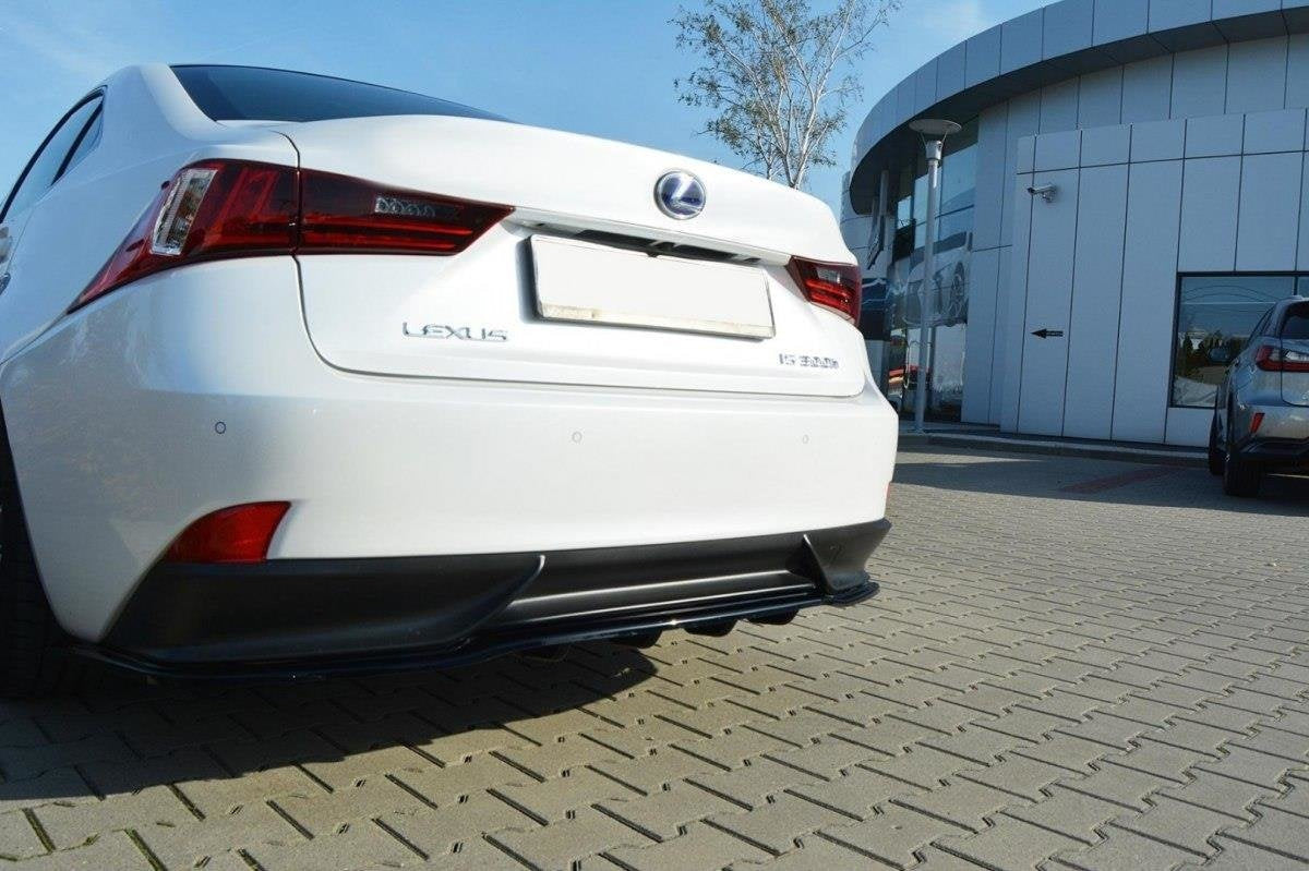 Bakre Splitter för Lexus IS Mk3 H (with vertical bars)