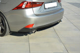 Bakre Splitter för Lexus IS Mk3 T (without vertical bars)