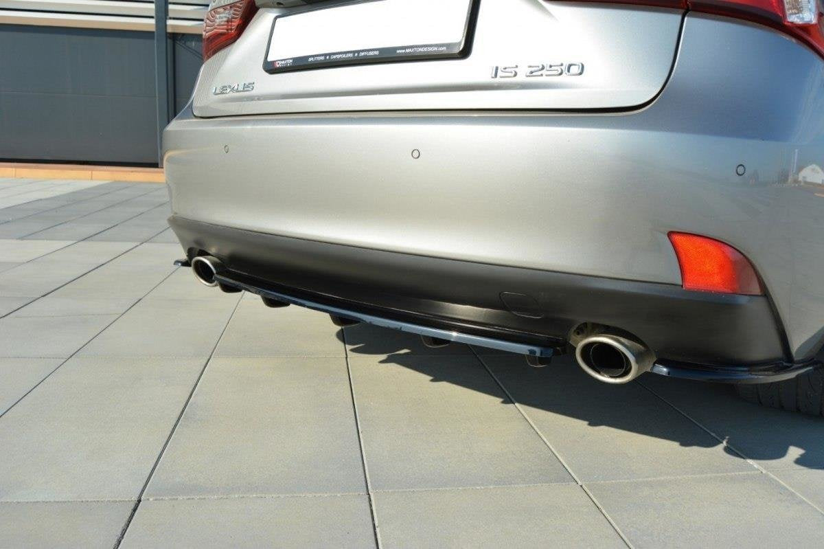 Bakre Splitter för Lexus IS Mk3 T (with vertical bars)