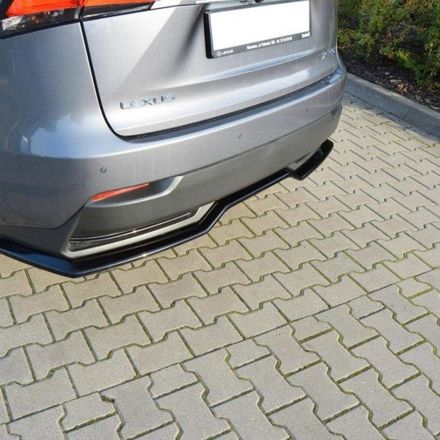 Bakre Splitter för Lexus NX Mk1 H (without vertical bars)