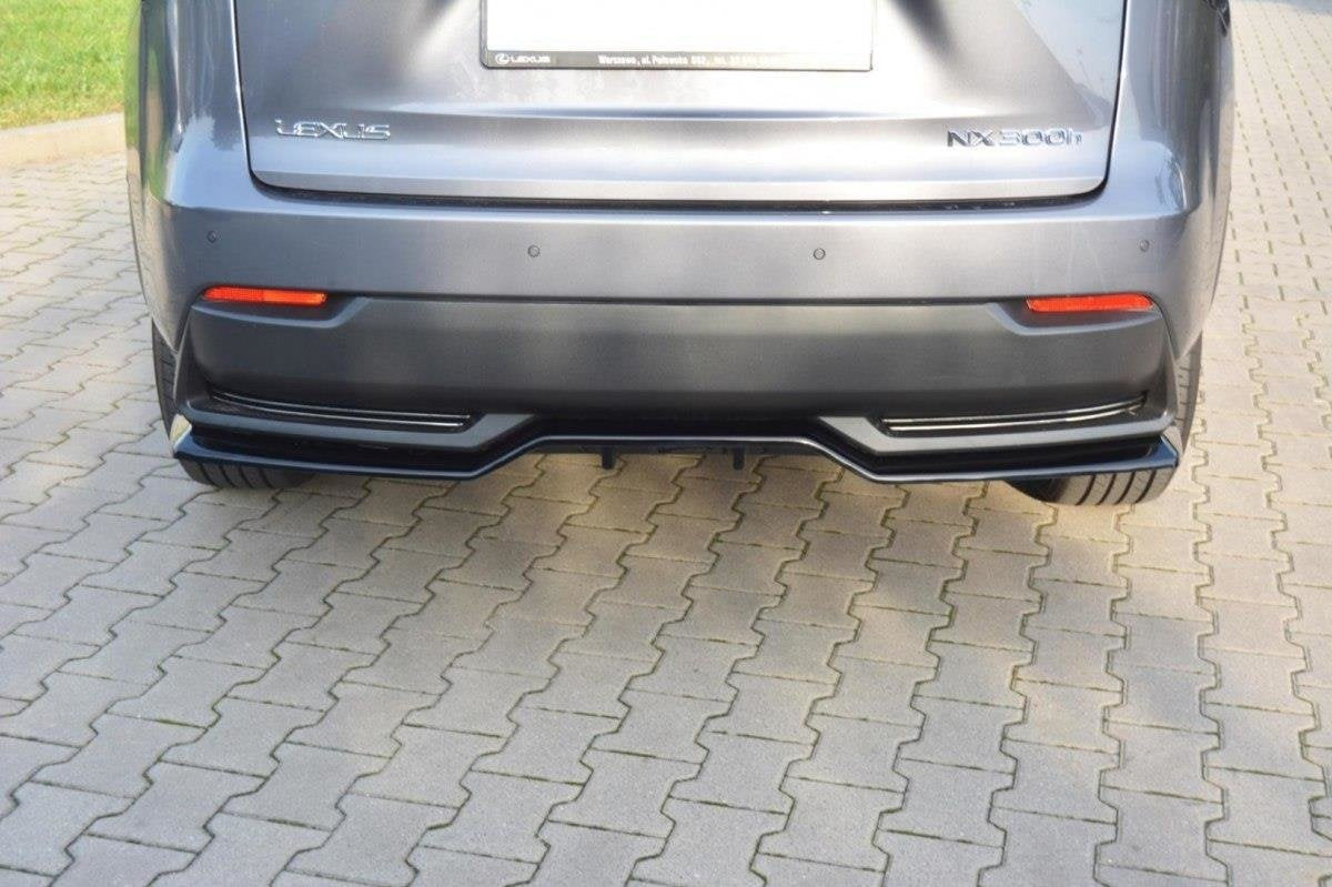 Bakre Splitter för Lexus NX Mk1 H (with vertical bars)
