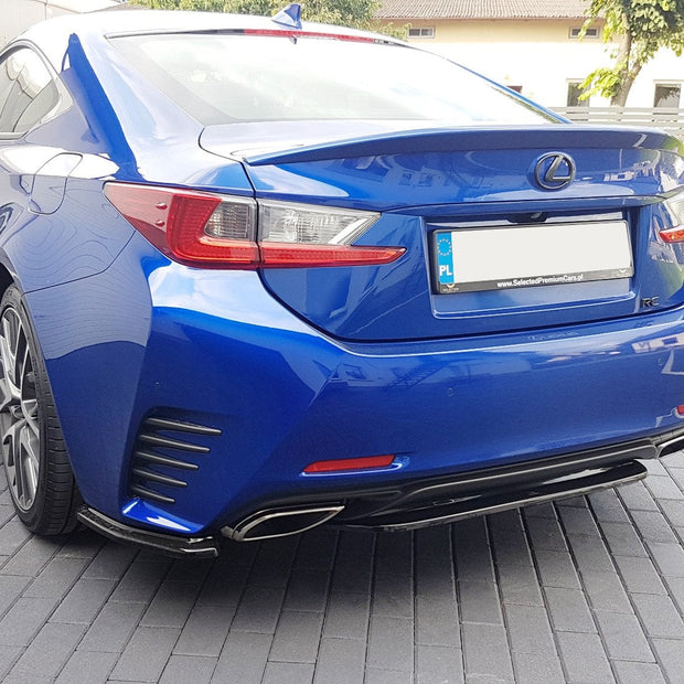Bakre Splitter för Lexus Rc Mk1