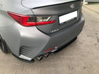 Bakre Splitter för Lexus Rc Mk1
