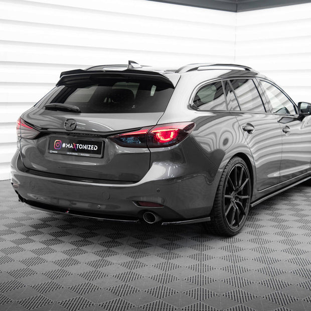 Bakre Splitter för Mazda 6 Estate Mk3 Facelift