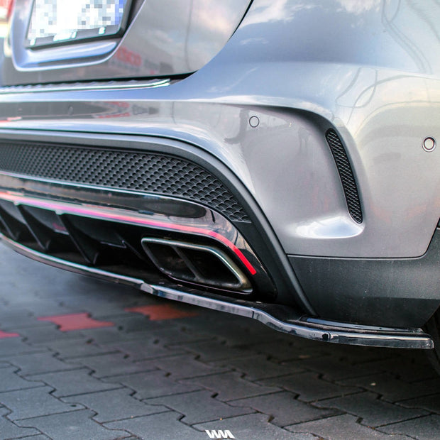 Bakre Splitter för Mercedes-Benz GLA 45 AMG