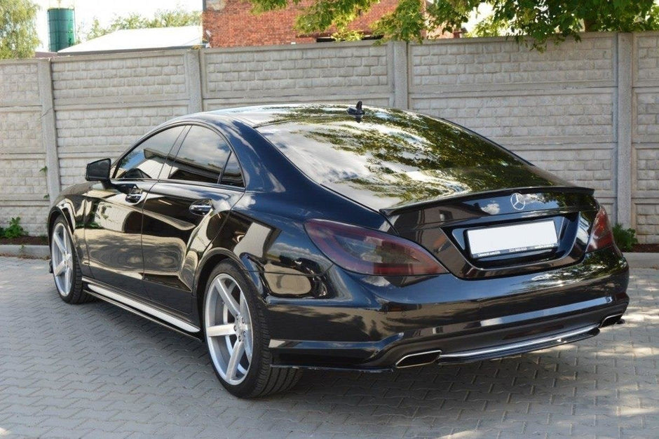 Bakre Splitter för Mercedes CLS C218 (without a vertical bar) AMG LINE