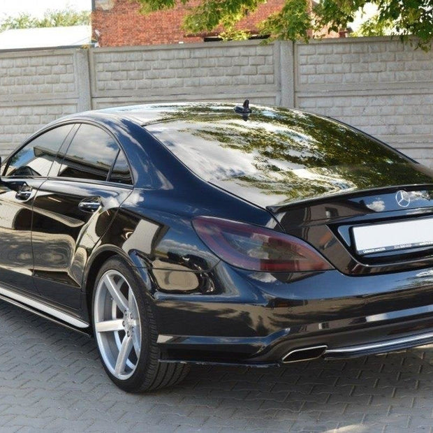 Bakre Splitter för Mercedes CLS C218 (without a vertical bar) AMG LINE