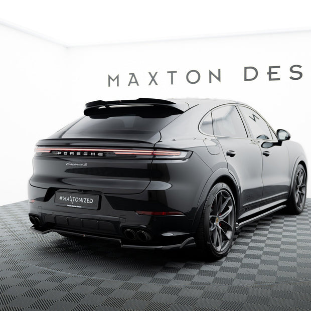 Bakre Splitter för Porsche Cayenne SUV / Coupe Mk3 Facelift