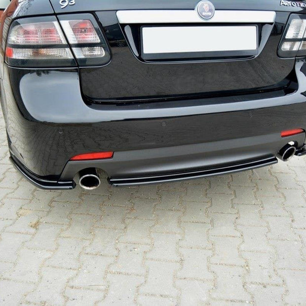 Bakre Splitter för Saab 9-3 Aero Mk2 Facelift