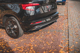 Bakre Splitter för Skoda Karoq Sportline