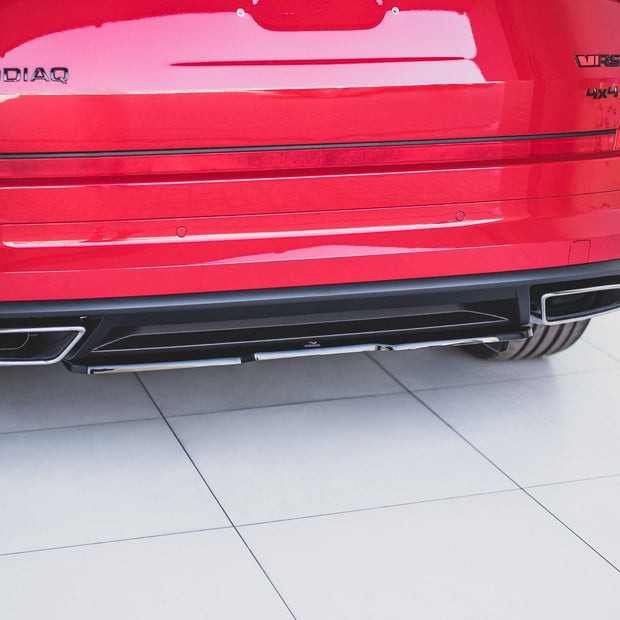 Bakre Splitter för Skoda Kodiaq RS Mk1 / Mk1 Facelift