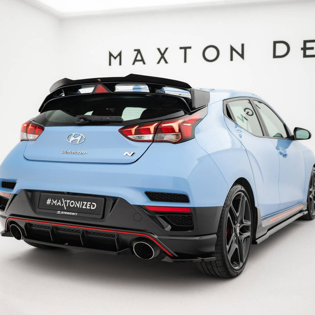 Central Bakre Splitter för Hyundai Veloster N Mk2