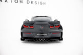 Central Bakre Splitter (With Vertical Bars) för Chevrolet Corvette Z06 C7