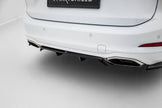 Central Bakre Splitter (With Vertical Bars) för Ford Focus Vignale Estate Mk4