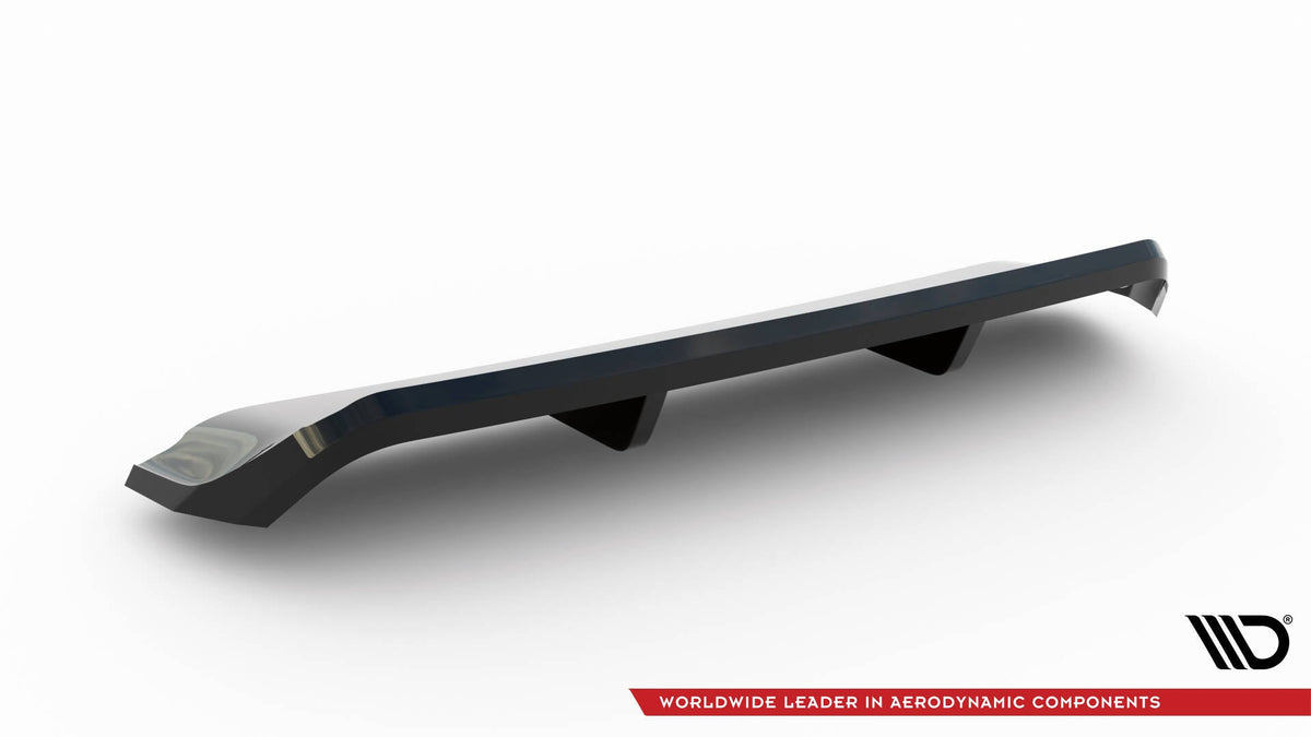 Central Bakre Splitter (With Vertical Bars) för Ford Focus Vignale Estate Mk4
