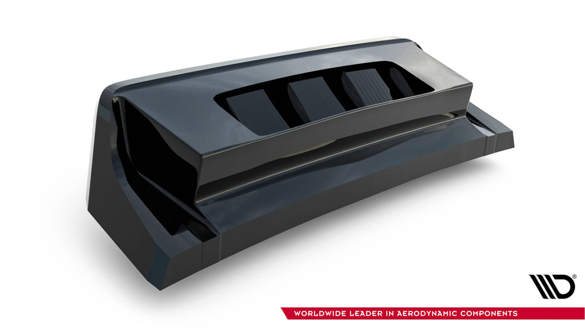 Central Bakre Splitter (With Vertical Bars) för Volkswagen T-Roc R Mk1