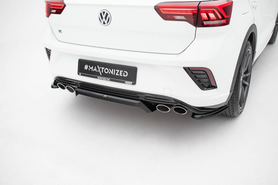 Central Bakre Splitter (With Vertical Bars) för Volkswagen T-Roc R Mk1