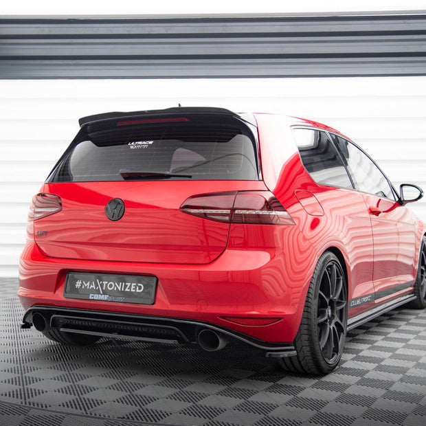 Bakre Splitter för Volkswagen Golf Mk7 GTI Clubsport