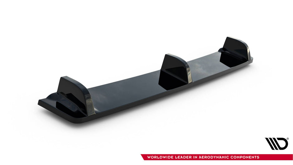 Bakre Splitter för Volkswagen Golf Mk7 R (with vertical bars)
