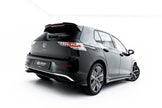 Bakre Splitter för Volkswagen Golf Hatchback Mk8 Facelift