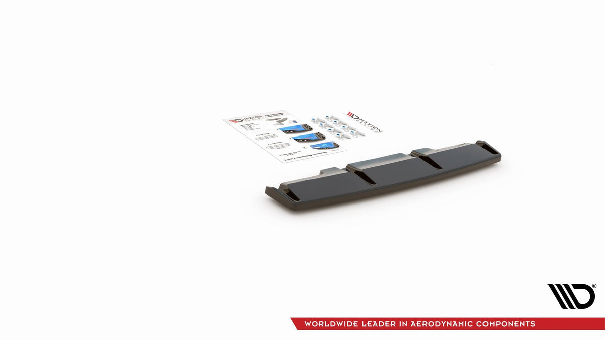 Bakre Splitter för Volkswagen Golf R Hatchback Mk8 / Mk8 Facelift