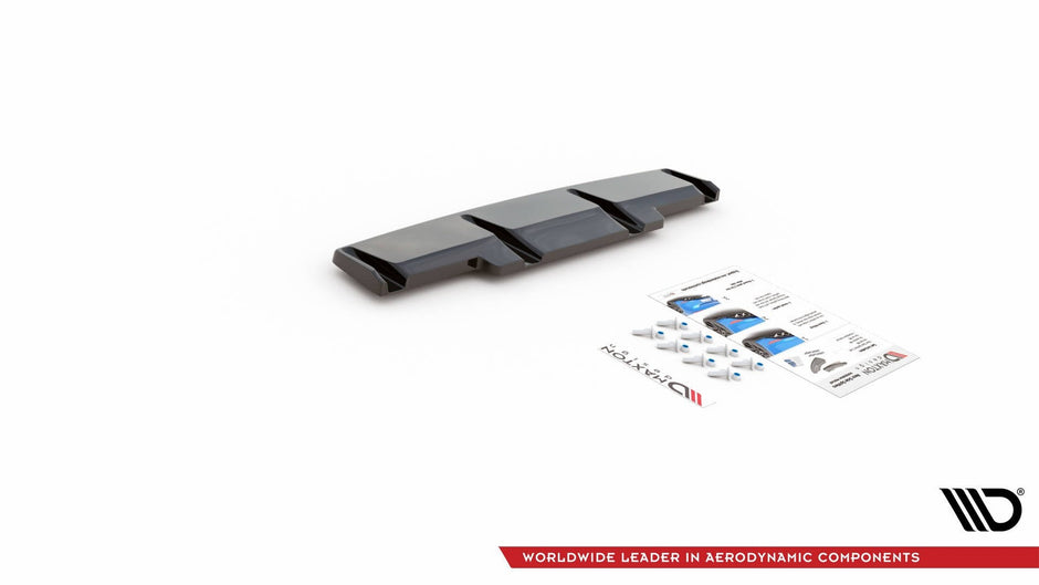 Bakre Splitter för Volkswagen Golf R Hatchback Mk8 / Mk8 Facelift