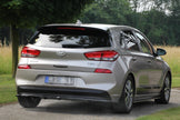 Bakre Splitter (With Vertical Bars) för Hyundai I30 Mk3 Hatchback
