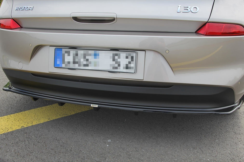 Bakre Splitter (With Vertical Bars) för Hyundai I30 Mk3 Hatchback