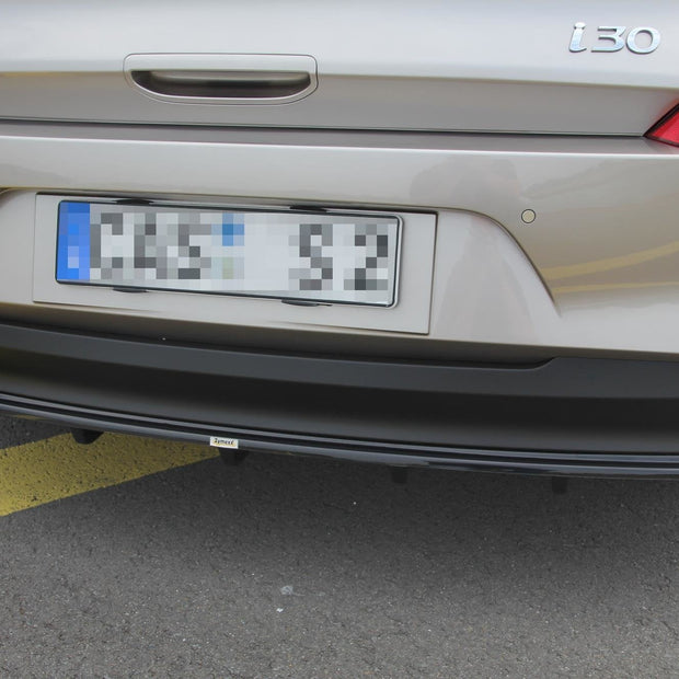 Bakre Splitter (With Vertical Bars) för Hyundai I30 Mk3 Hatchback