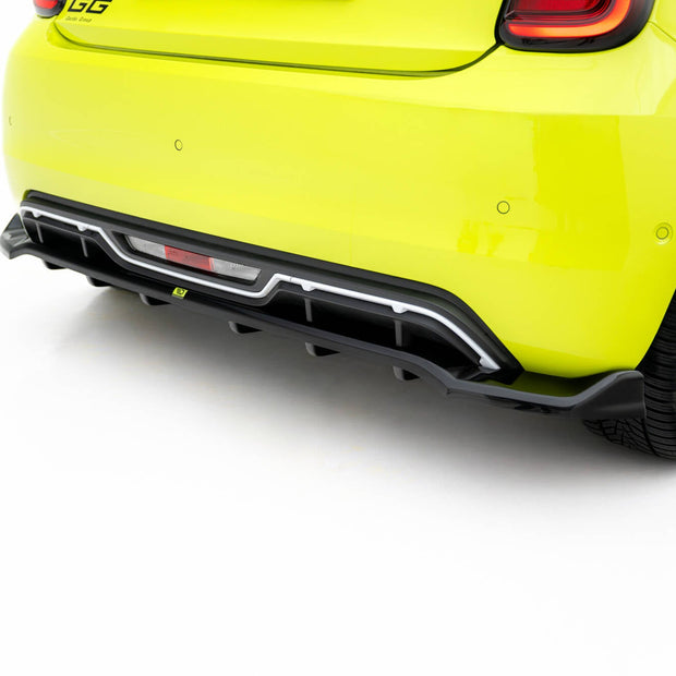 Bakre Splitter (With Vertical Bars) för Abarth 500e