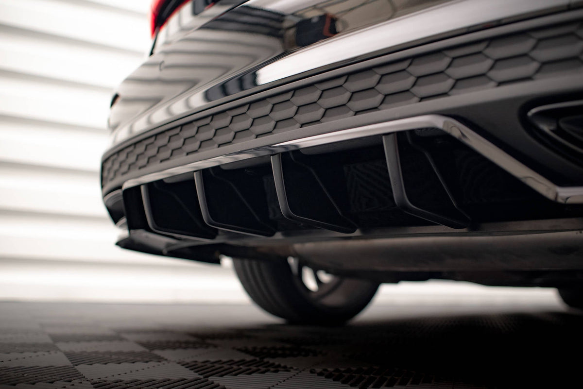 Bakre Splitter (With Vertical Bars) för Audi A3 S-Line Sedan 8Y