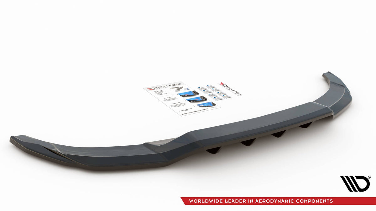Bakre Splitter (With Vertical Bars) för Audi A3 S-Line Sportback 8Y