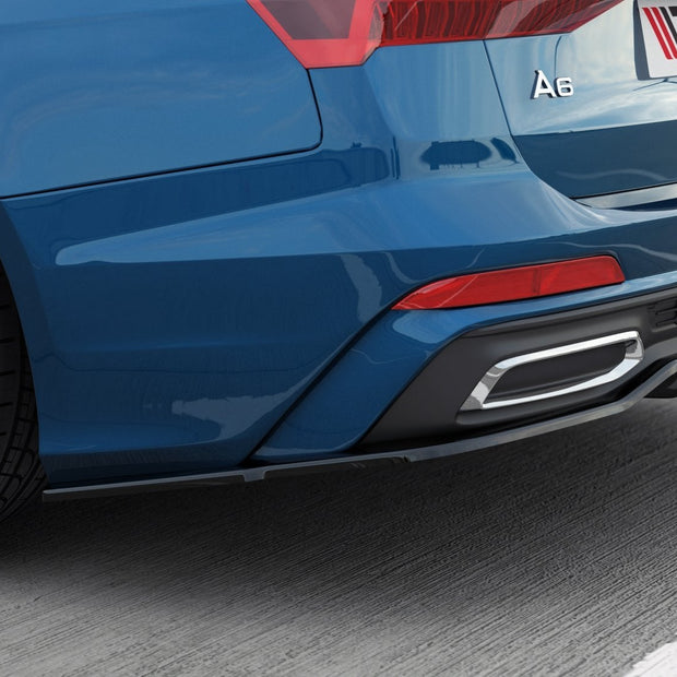 Bakre Splitter (With Vertical Bars) för Audi A6 S-Line C8