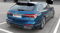 Bakre Splitter (With Vertical Bars) för Audi A6 S-Line C8