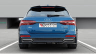 Bakre Splitter (With Vertical Bars) för Audi A6 S-Line C8