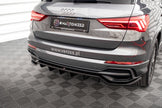 Bakre Splitter (With Vertical Bars) för Audi Q3 S-Line SUV F3