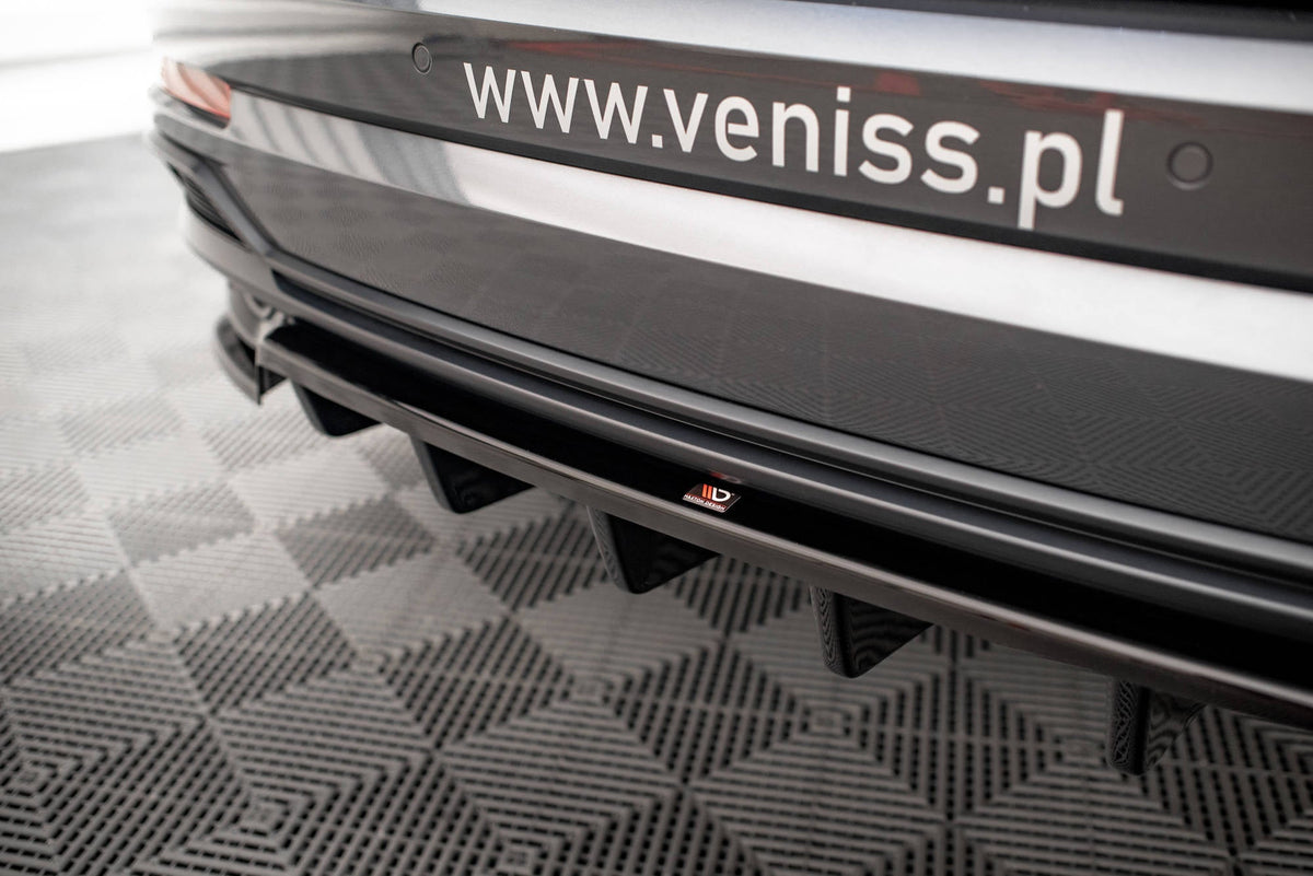 Bakre Splitter (With Vertical Bars) för Audi Q3 S-Line SUV F3
