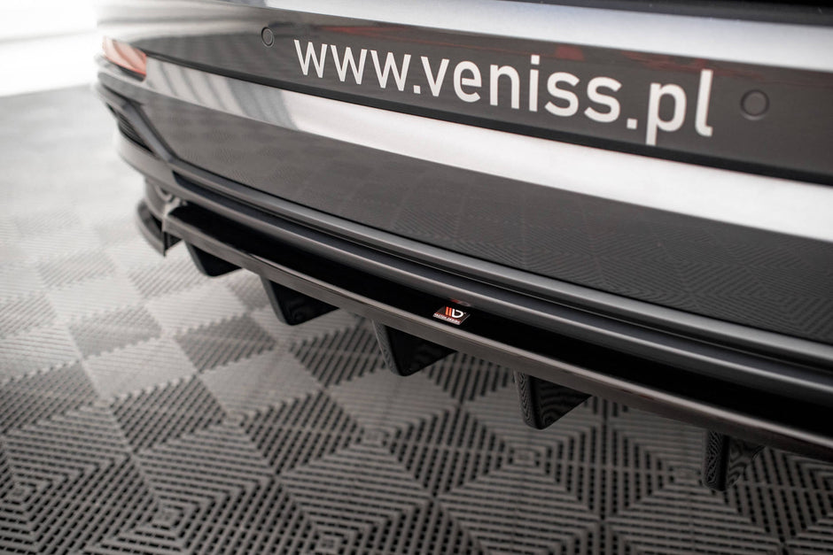 Bakre Splitter (With Vertical Bars) för Audi Q3 S-Line SUV F3