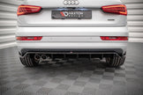 Bakre Splitter (With Vertical Bars) för Audi Q3 Sport 8U Facelift