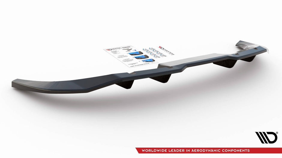 Bakre Splitter (With Vertical Bars) för Audi Q3 Sportback S-Line F3