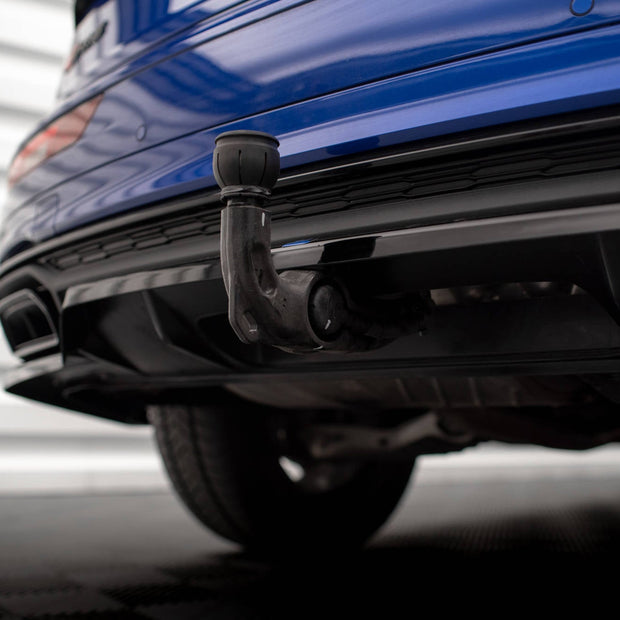 Bakre Splitter (With Vertical Bars) för Audi Q5 S-Line SUV Mk2 Facelift