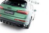 Bakre Splitter (With Vertical Bars) för Audi Q7 S-Line Mk2 Facelift