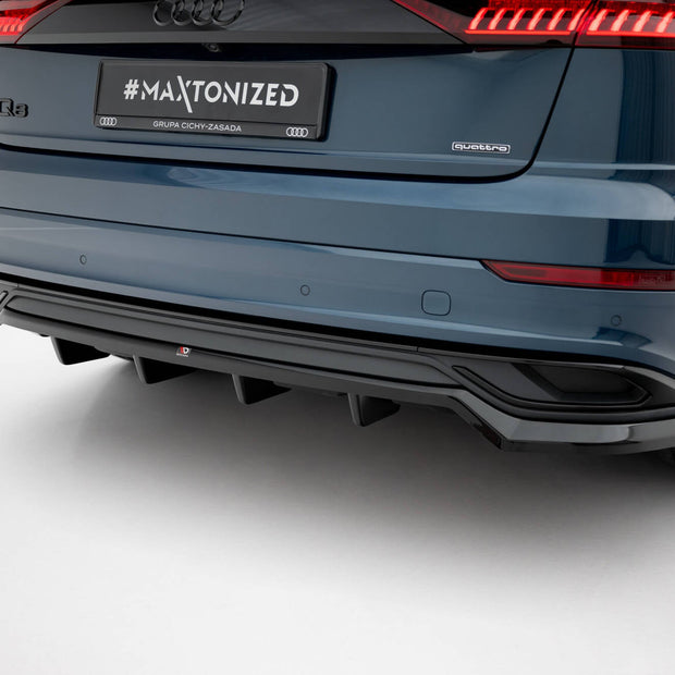 Bakre Splitter (With Vertical Bars) för Audi Q8 Mk1